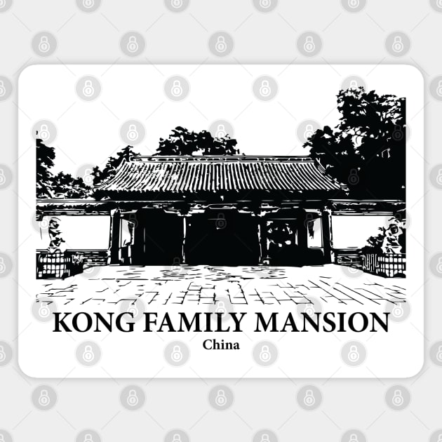 Kong Family Mansion - China Magnet by Lakeric